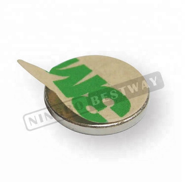 Disc NdFeB Magnet with 3M adhesive