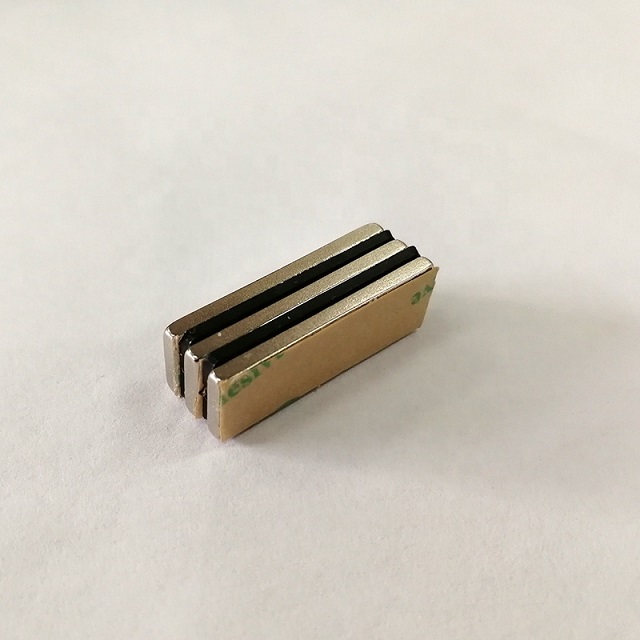Block Neodymium Magnet with 3M adhesive