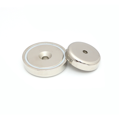 Counter bore Neodymium pot magnet