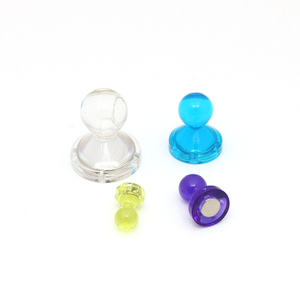 Plastic N35 Pushpins Whiteboard Magnetic Push Pins For Wholesale