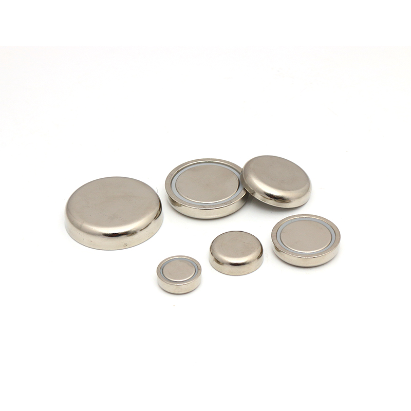Flat Neodymium pot magnet